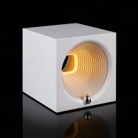 Bluetooth-колонка с подсветкой Volumetric, белый