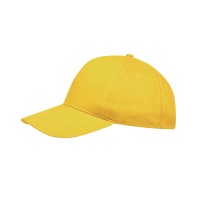 Бейсболка &quot;Sunny&quot; 5 клиньев, желтый