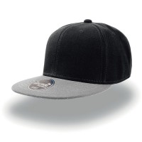 Бейсболка &quot;SNAP BACK&quot; 6 клиньев, черный, серый