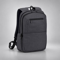 ECO рюкзак для ноутбука 15.6" из переработанного пластика, черный