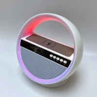 Bluetooth колонка "Smart Orb" 5Вт с беспроводным (15W) ЗУ, белый